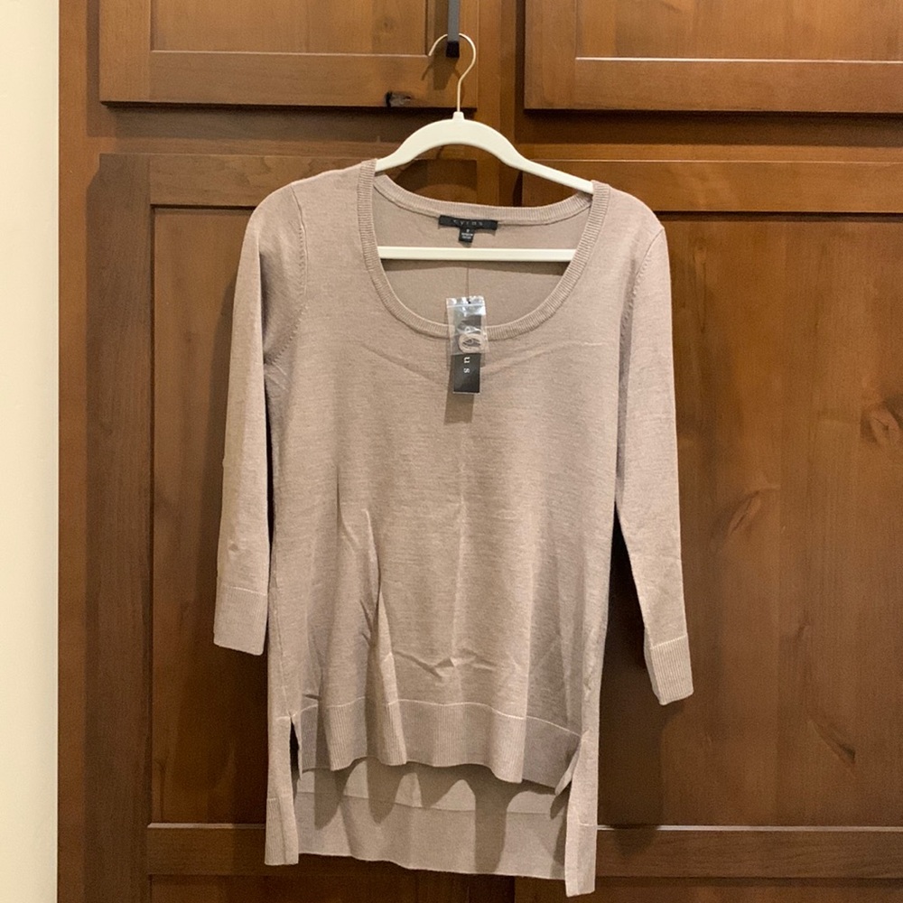 Boutique 3/4 sleeve long sleeve blouse